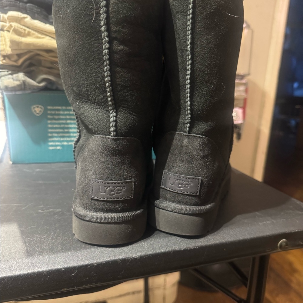 UGG Black Suede Boots